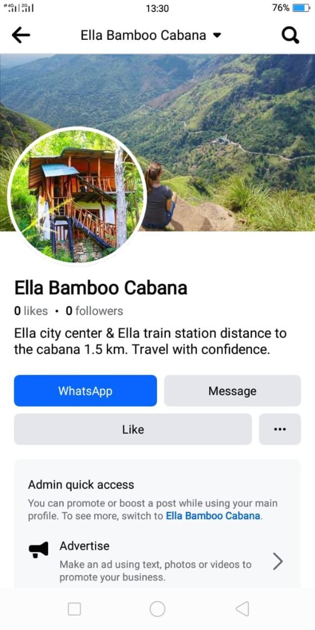 Ella Bamboo Cabana 외부 사진